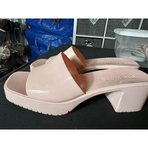 Steve Madden Women's‎ Chunky Platform Sandals Pink Size 7 M Y2K Barbie - Picture 2 of 9